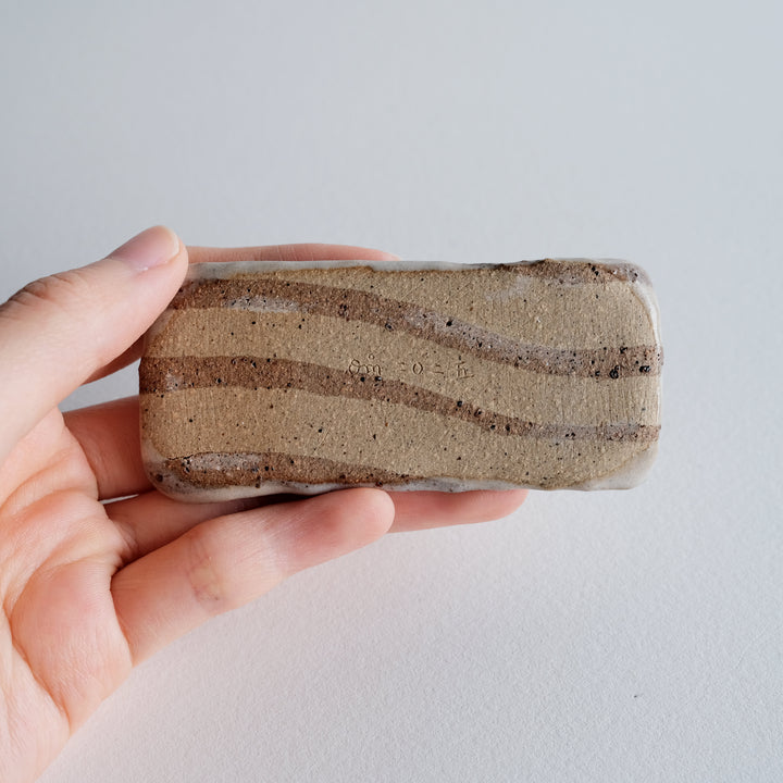 Striped Nerikomi Dish | Fox