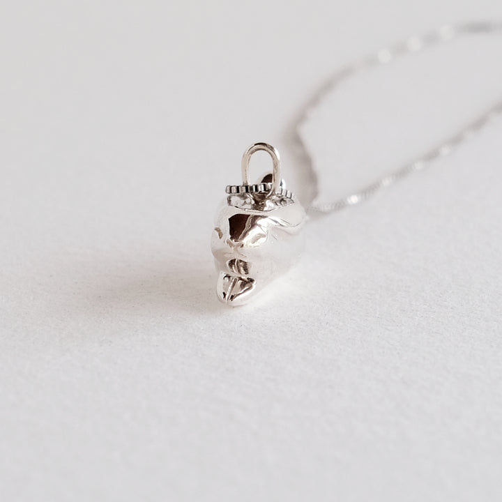 Jumping Bunny Pendant [Sterling Silver]