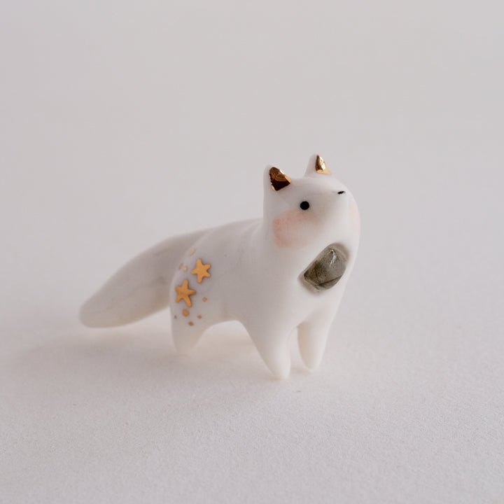 Gemstone Guardian | Labradorite Wandering Fox