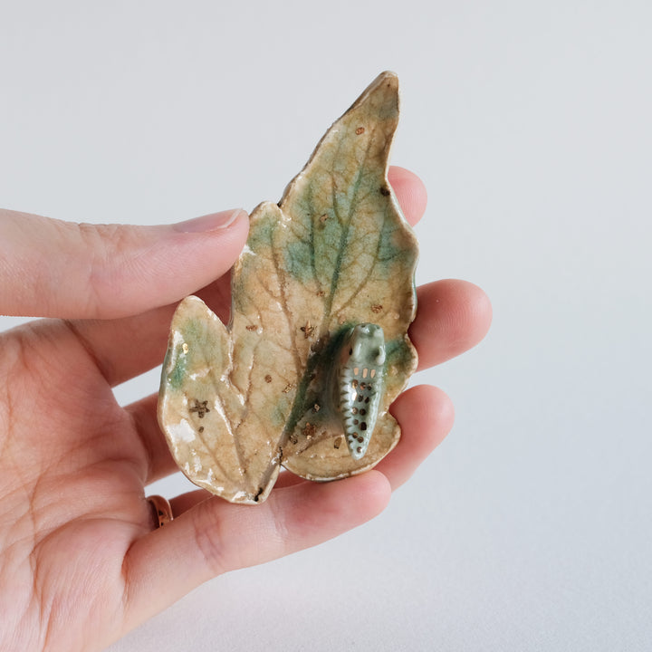 Leaf Dish | Crocodile