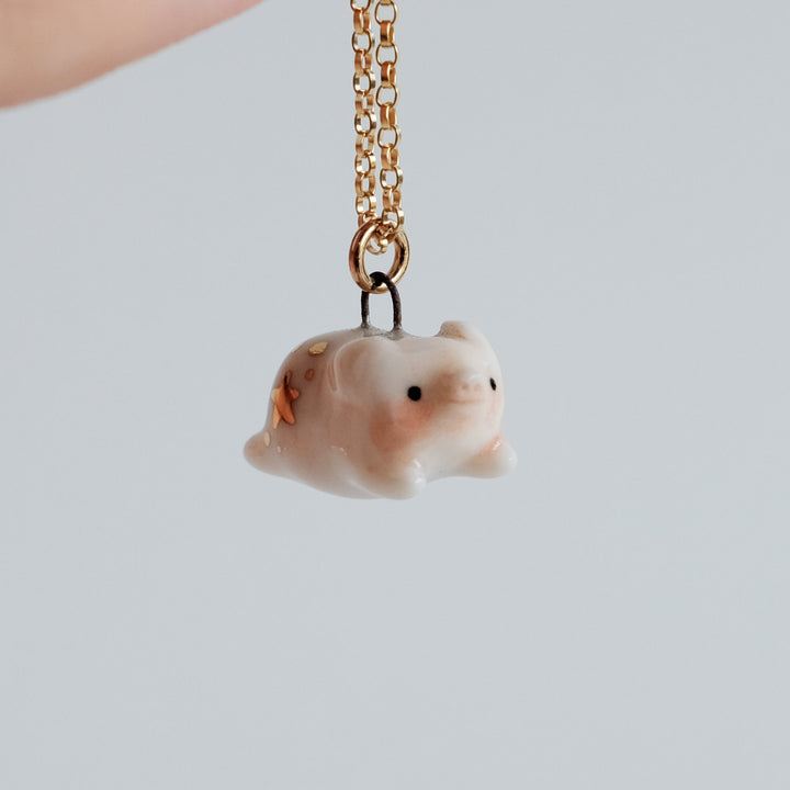 Piglet Necklace | Leaping