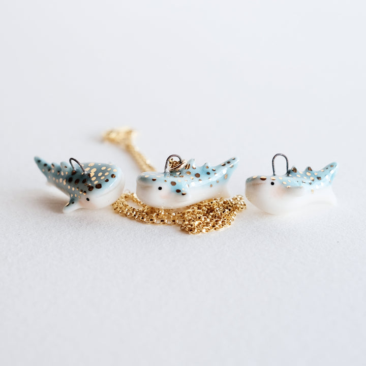 Light Blue Whale Shark Necklace