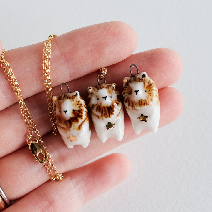 Star Belly Lion Necklace