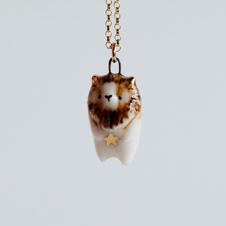 Star Belly Lion Necklace