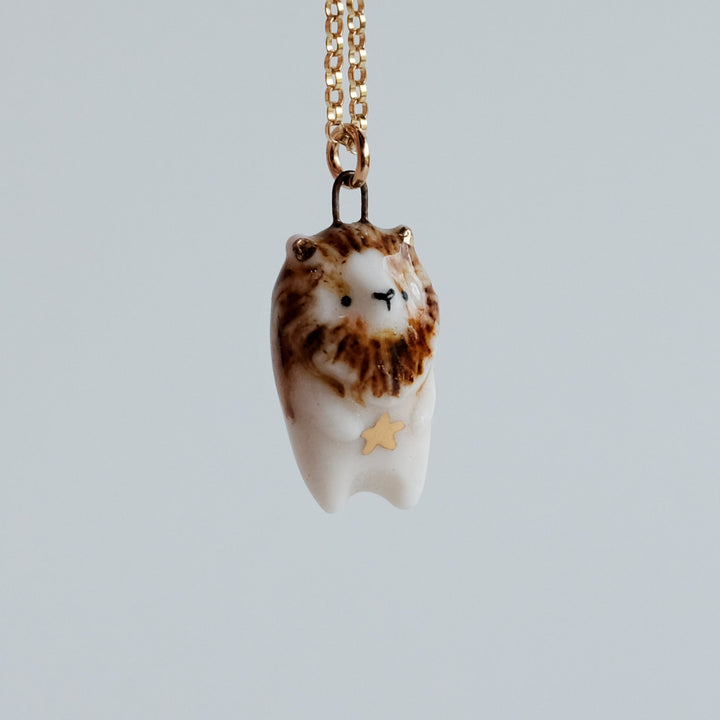 Star Belly Lion Necklace