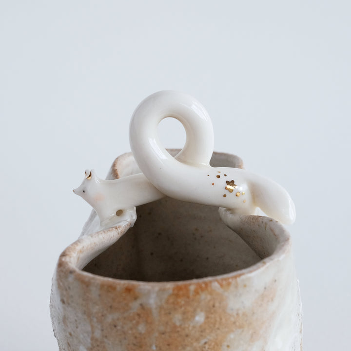 Coiled Fox Vessel