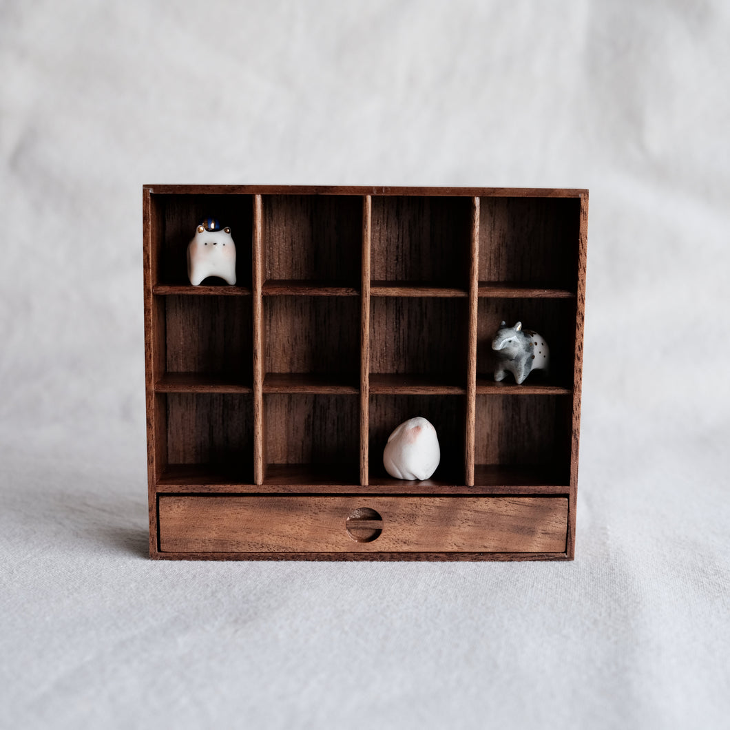 Mini Wooden Display Shelf