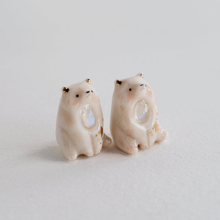 Bear Guardian | Teardrop Moonstone