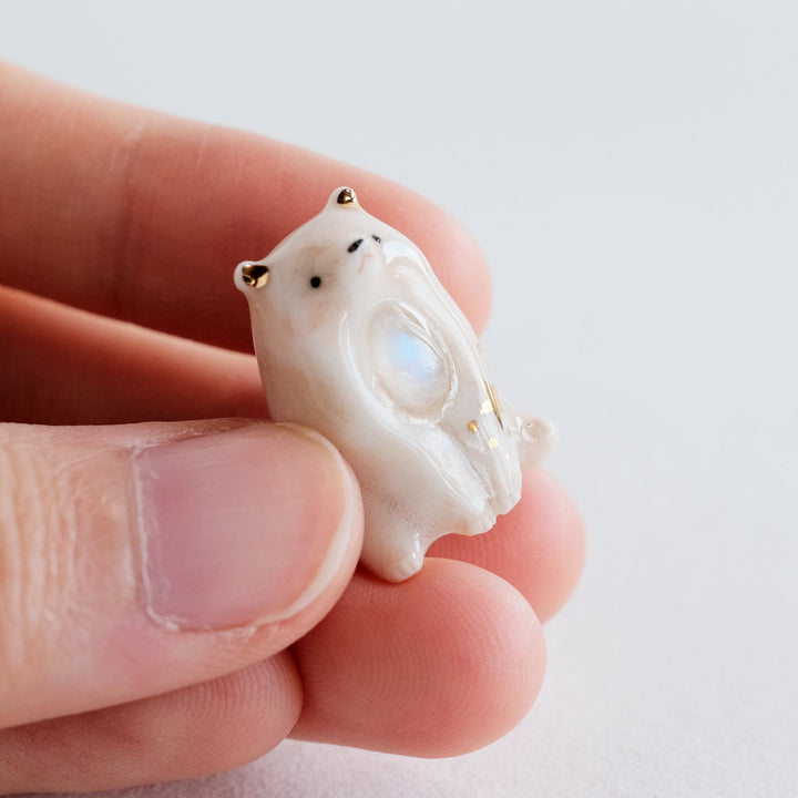 Bear Guardian | Teardrop Moonstone