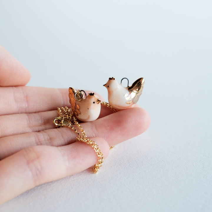Little Chicken Necklace | Orange