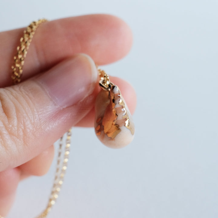 Little Chicken Necklace | Orange