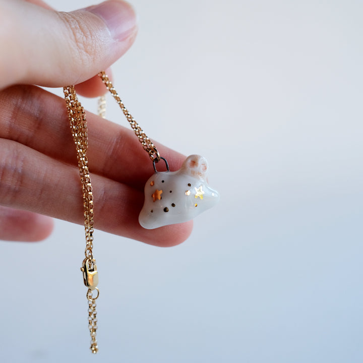 Head Above the Clouds Necklace | Owl
