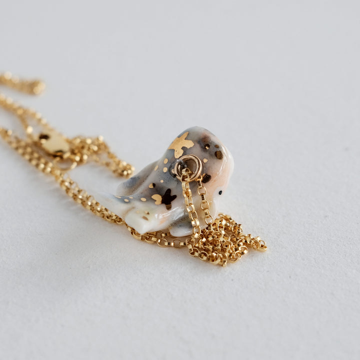 Pastel Whale Necklace