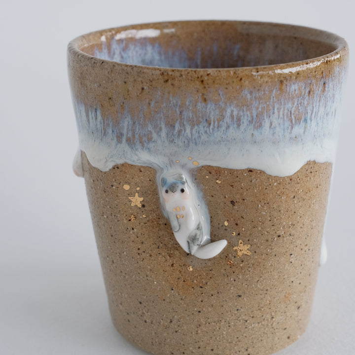 Drippy Indent Cup | Patchy Cat