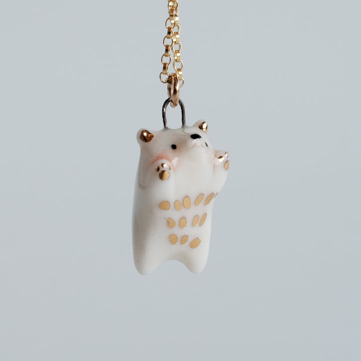 Brown Bear Necklace | Paws Up