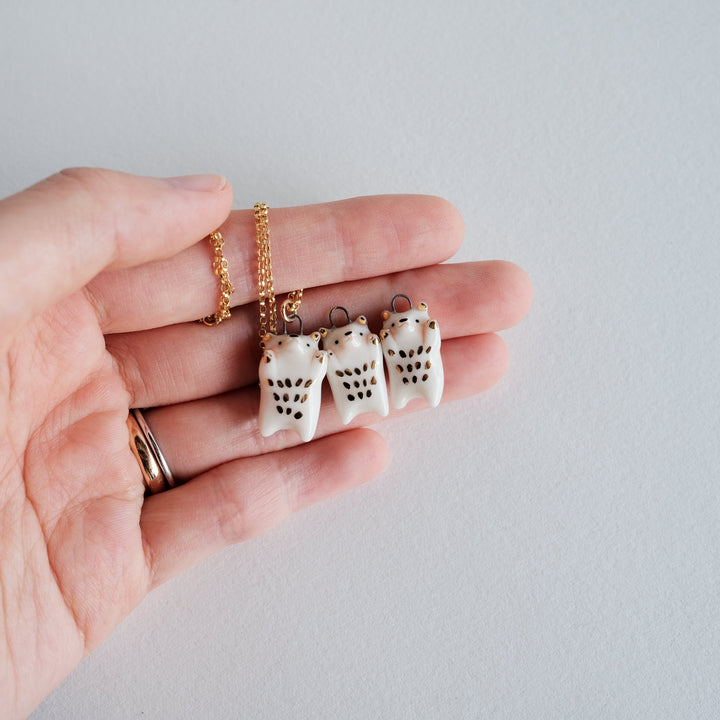 Brown Bear Necklace | Paws Up