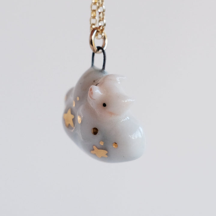 Head Above the Clouds Necklace | Piglet