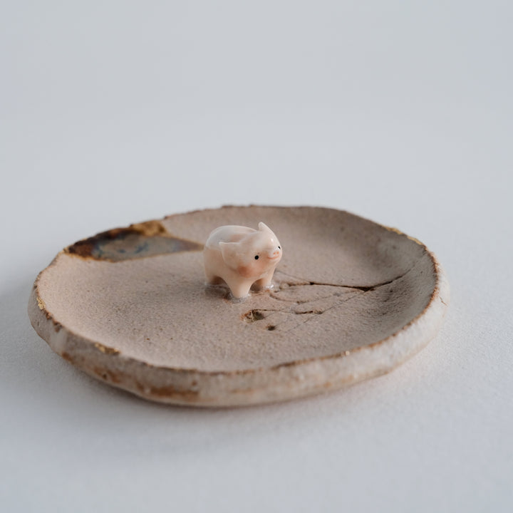 Guardian Dish | Piglet Floral Imprints
