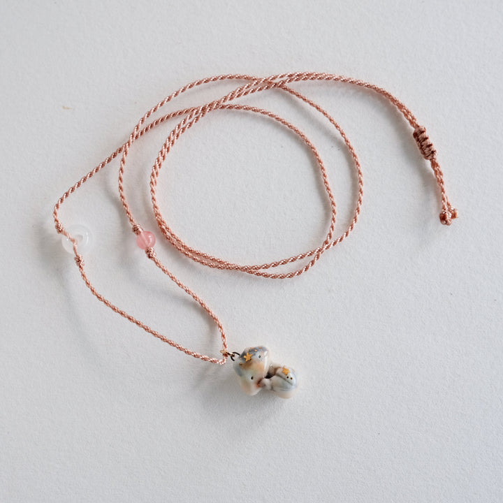 Cloud Being Necklace | Pink