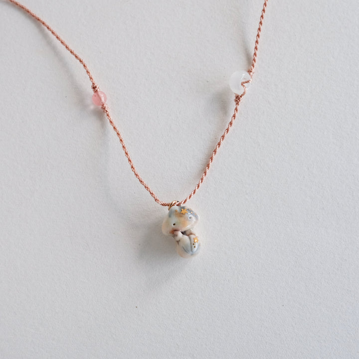 Cloud Being Necklace | Pink