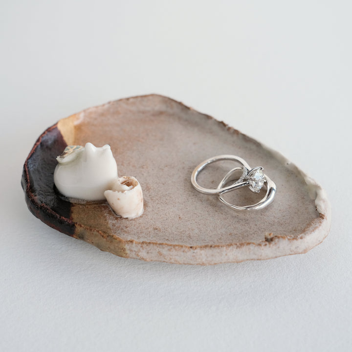 Footed Dish | Restful Leaf Fox
