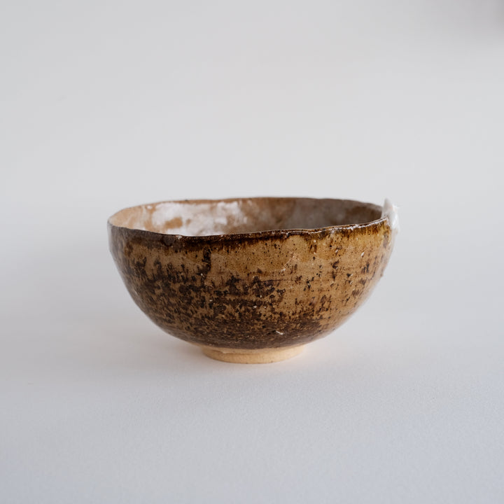 Chawan | Side Lounging Crackle Fox