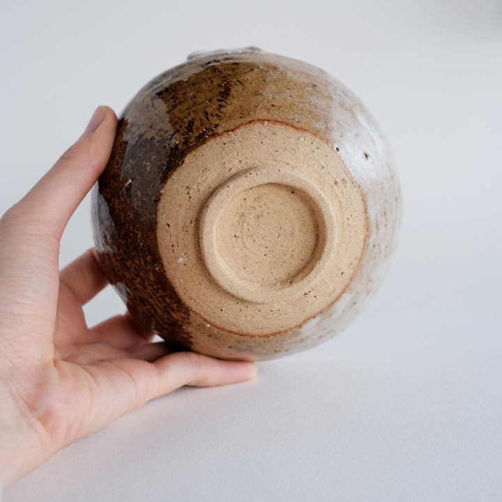 Chawan | Side Lounging Crackle Fox