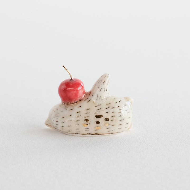 Snow Monkey Guardian | Rest with Apple