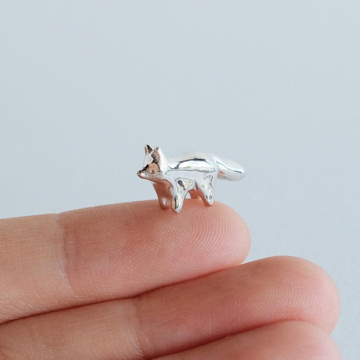 Standing Fox Guardian [Sterling Silver]