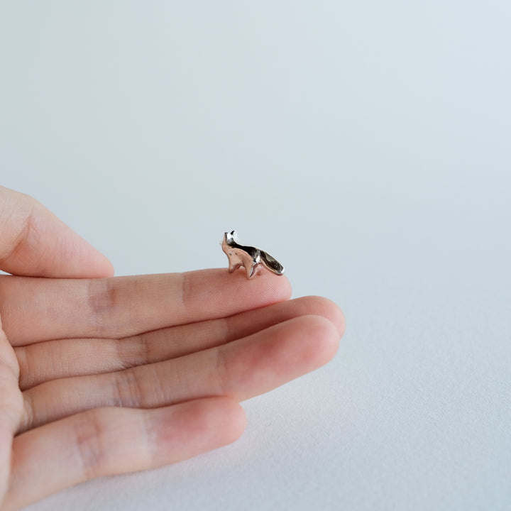 Standing Fox Guardian [Sterling Silver]