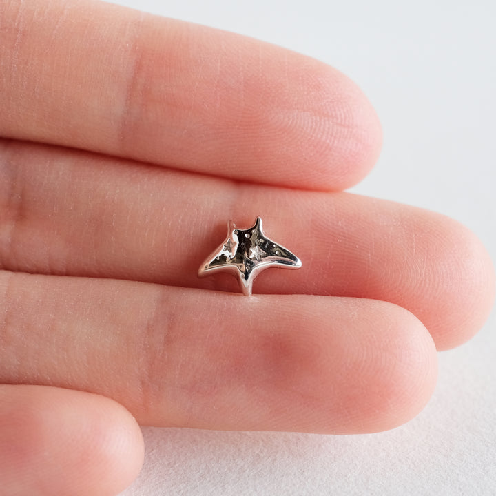 Stardust Manta Ray Guardian [Sterling Silver]
