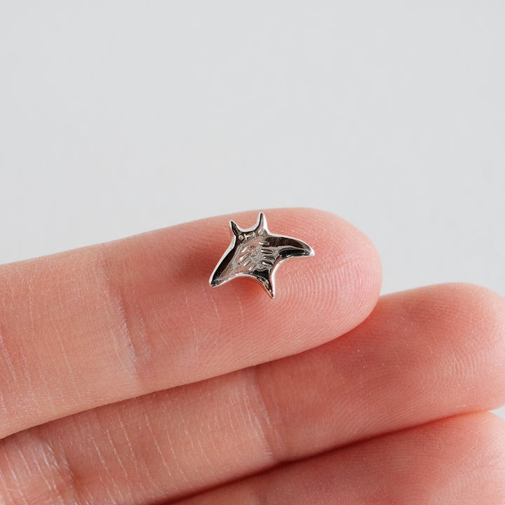Stardust Manta Ray Guardian [Sterling Silver]