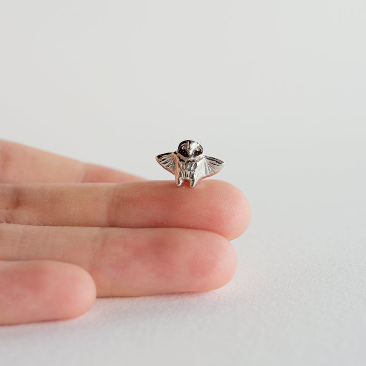 Outstretched Owl Guardian [Sterling Silver]