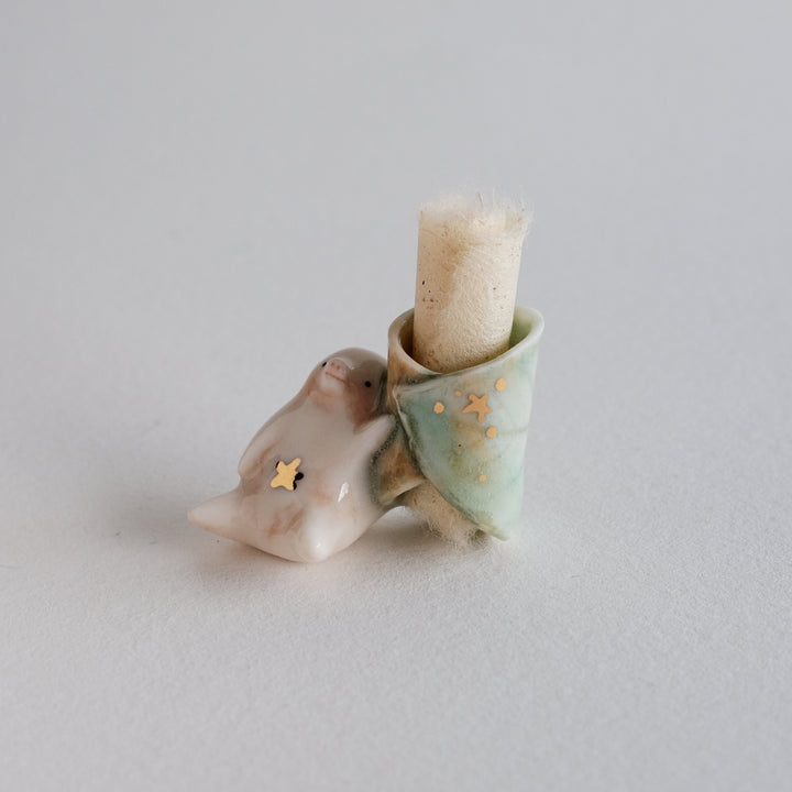 Scroll Bearer | Sitting Pig