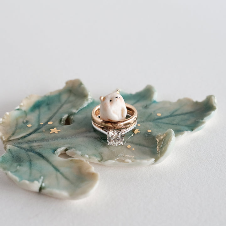 Leaf Dish | Brown Bear