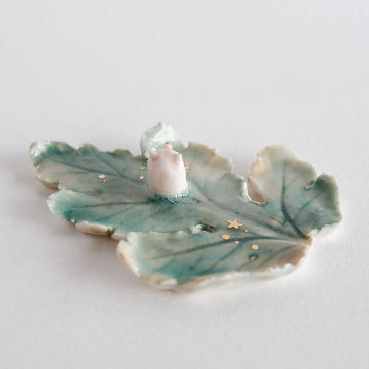 Leaf Dish | Brown Bear