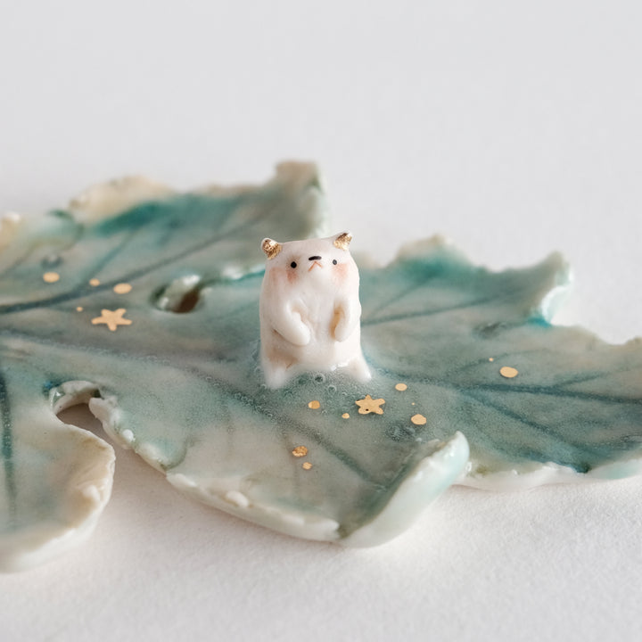 Leaf Dish | Brown Bear