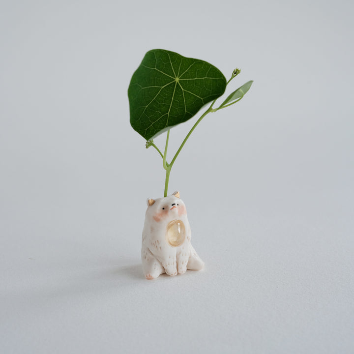 Bear Guardian | Sitting Citrine Bear