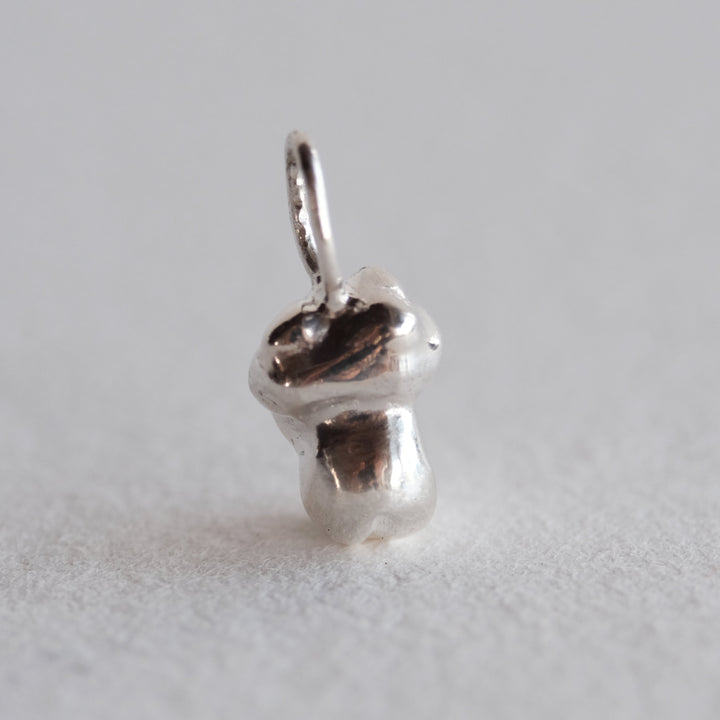 Silver Sitting Cloud Being Pendant [Bum]