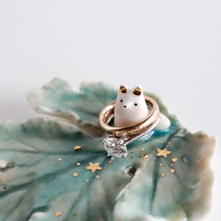 Leaf Dish | Sitting Fox