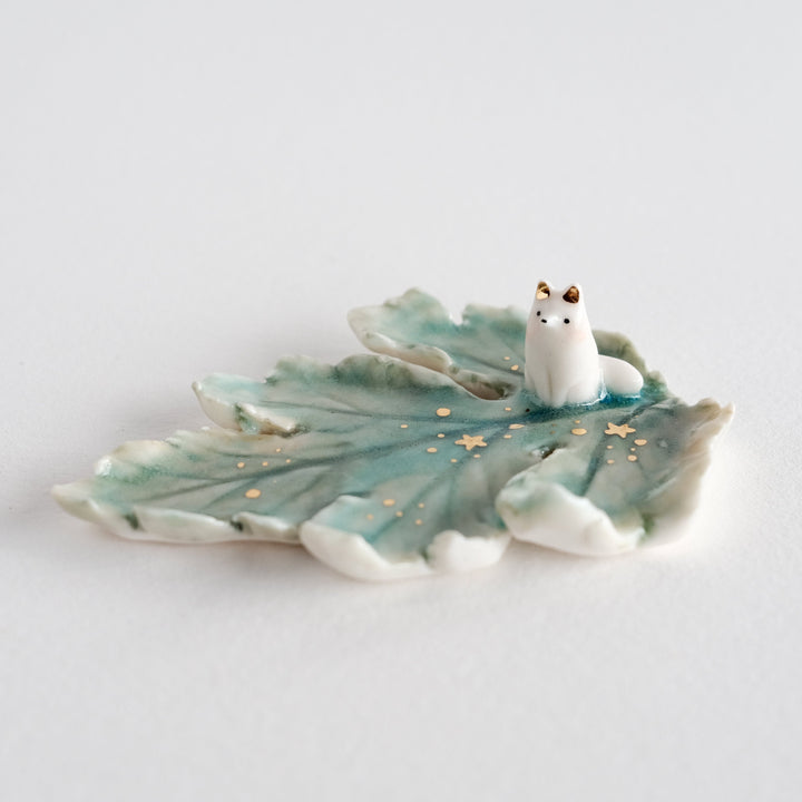 Leaf Dish | Sitting Fox