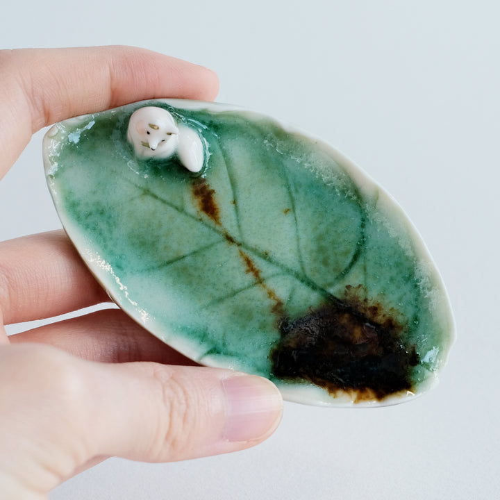 Leaf Dish | Sitting Star Fox