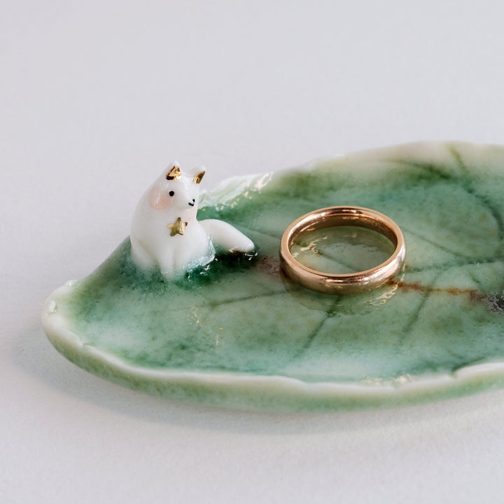 Leaf Dish | Sitting Star Fox