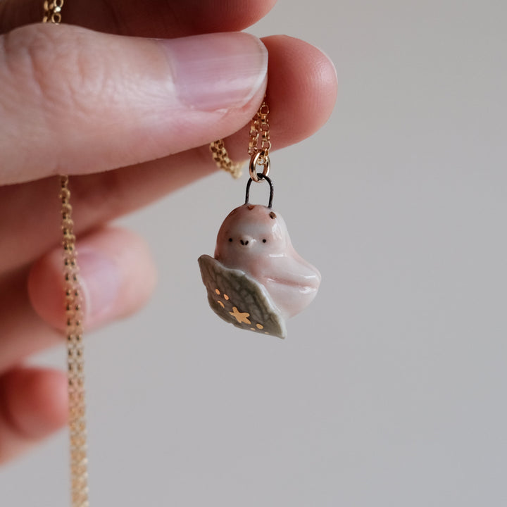 Leaf Sloth Necklace