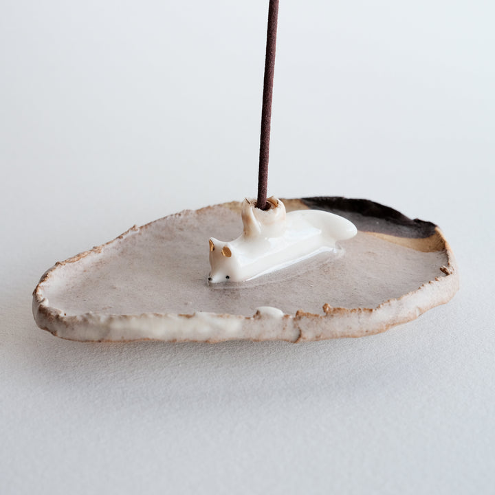 Footed Dish | Slumped Fox