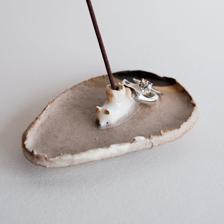 Footed Dish | Slumped Fox