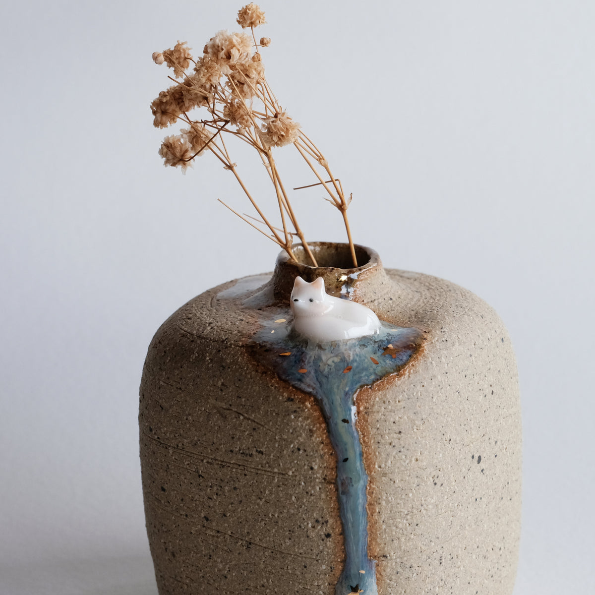 Drip Fox Vase – Lithops Studio