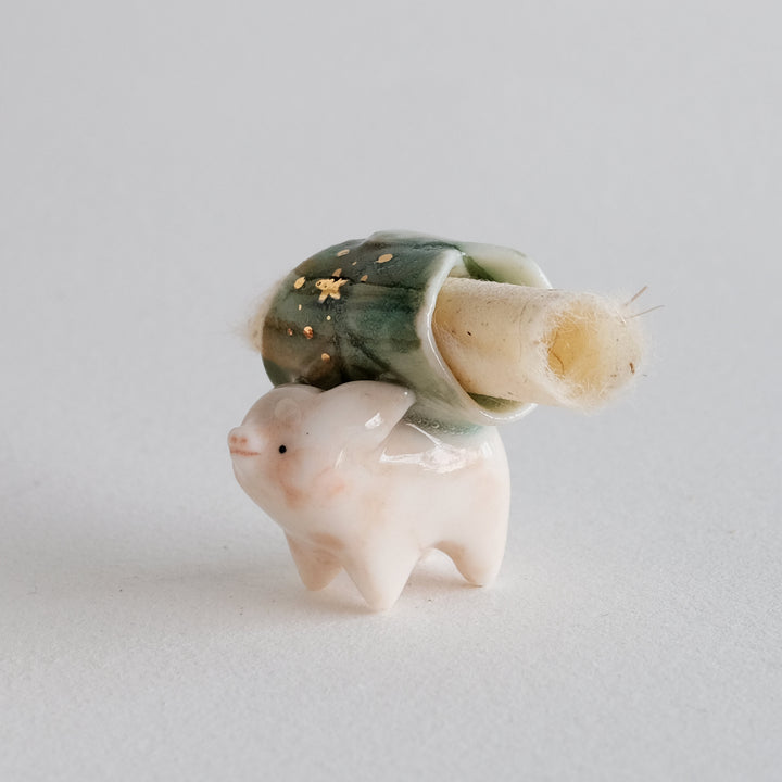 Scroll Bearer | Standing Pig