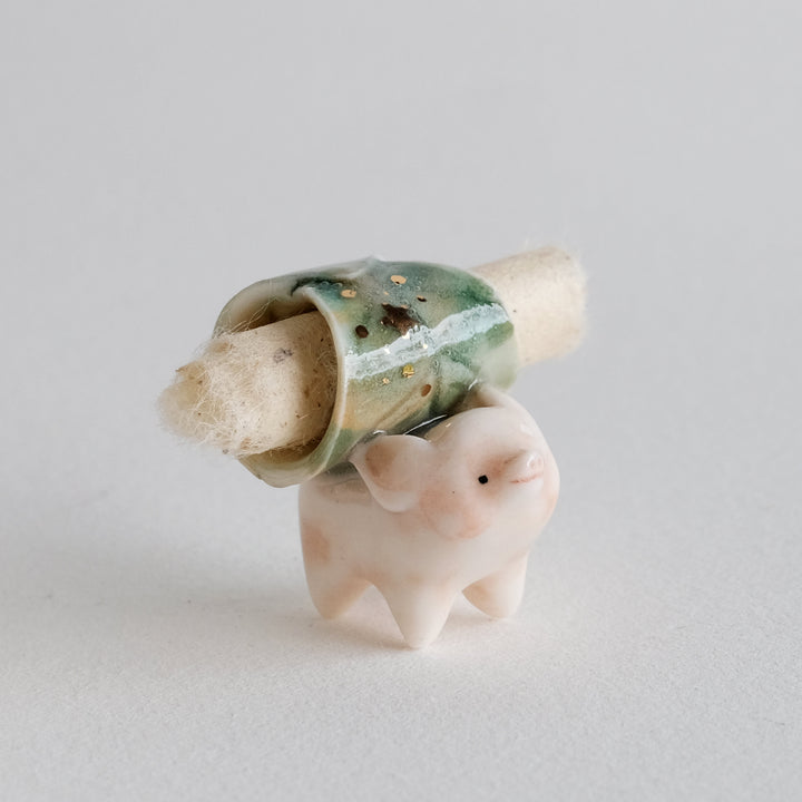 Scroll Bearer | Standing Pig