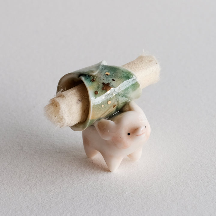 Scroll Bearer | Standing Pig